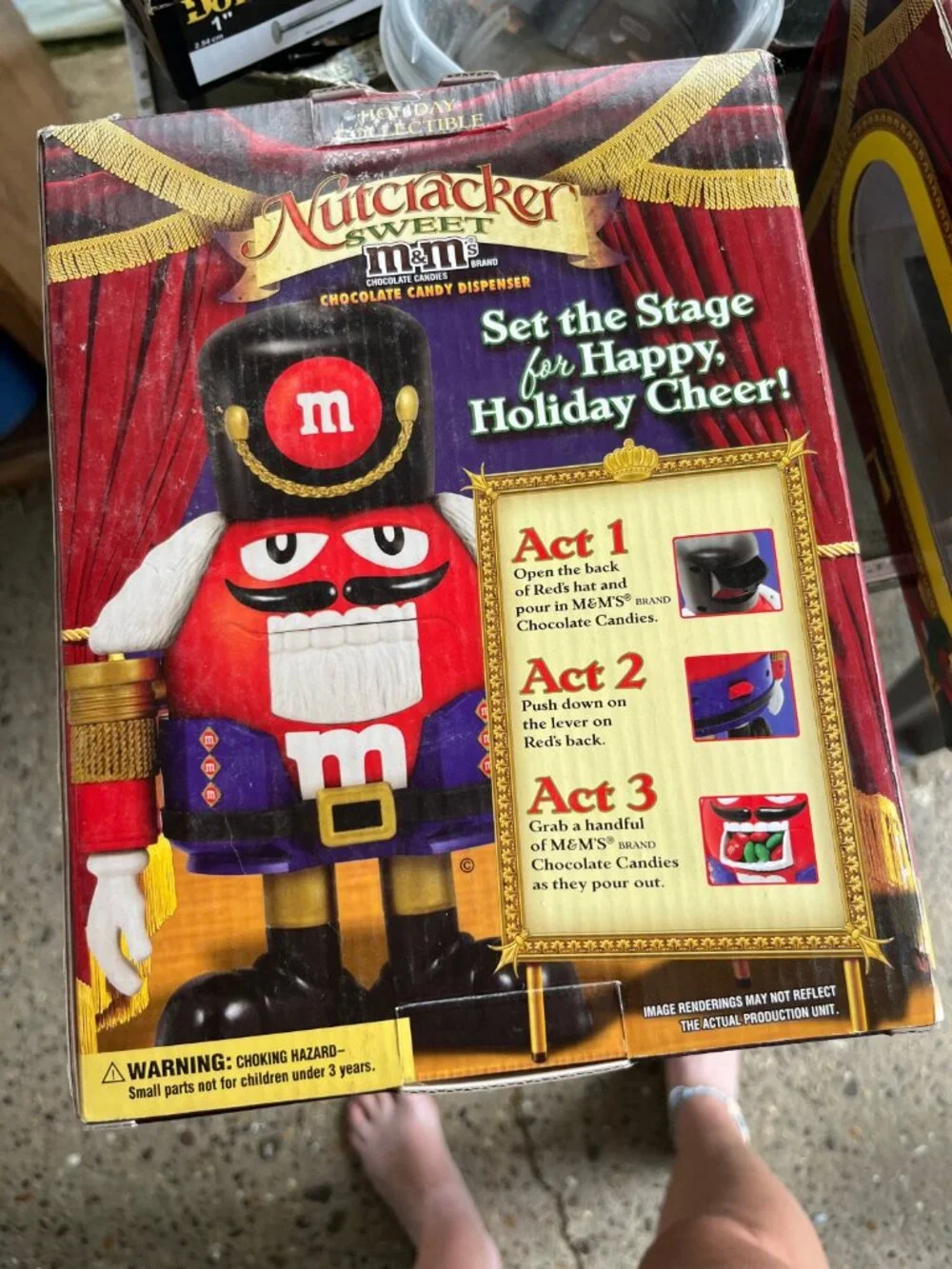 M&M's Nutcracker Sweet Limited Edition Chocolate Candy Dispenser Holiday Collect